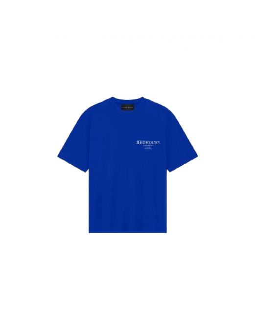 Tricou REDHOUSE, Atelier 307, Blue - RHTS244 Tricou REDHOUSE, Atelier 307, Blue - RHTS244