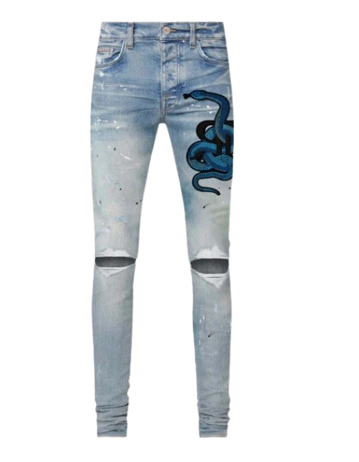 Jeans REDHOUSE, Snake III Slim Denin - RHWZ96 Jeans REDHOUSE, Snake III Slim Denin - RHWZ96