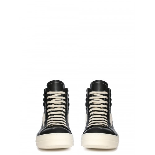 SNEAKERS RICK OWENS, Hollywood High Vintage, Black SNEAKERS RICK OWENS, Hollywood High Vintage, Black