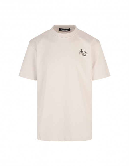 TRICOU BARROW, Embroidered Logo, Baseball Helmet, White - S5BWUATH145BW029