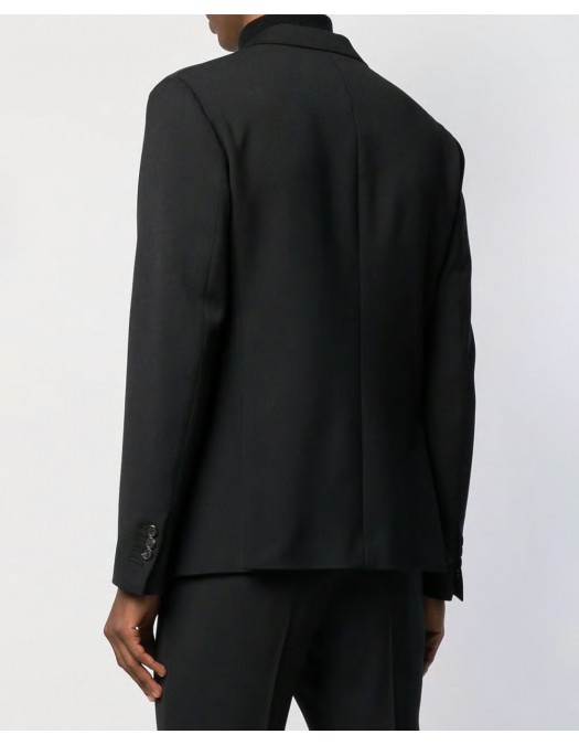 Sacou DSQUARED2, Fermoare atasate, Negru - S71BN0783900