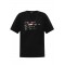 Tricou DSQUARED2, Dsquared2 BLACK Printed T-shirt