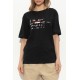 Tricou DSQUARED2, Dsquared2 BLACK Printed T-shirt - S72GD0572D20020900