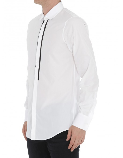 CAMASA DSQUARED2 , Design Clasic, Insertie frontala, Alb - S74DM0284100