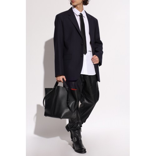 Camasa DSQUARED2, Logo Black Print, White