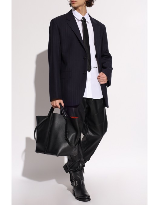 Camasa DSQUARED2, Logo Black Print, White - S74DM0953S36275100