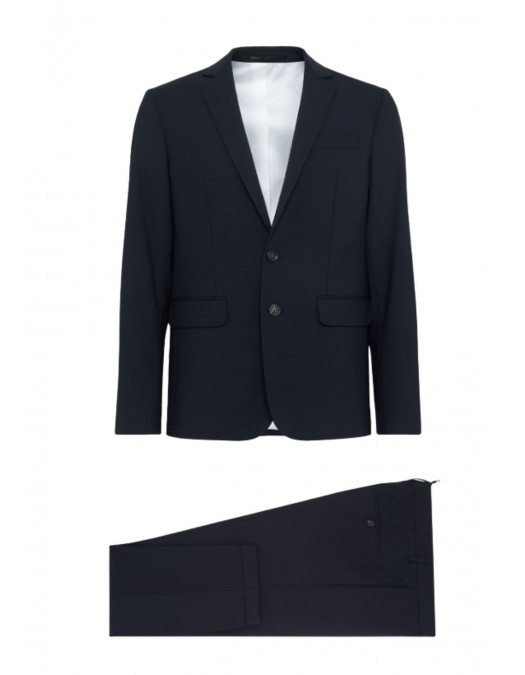 Costum DSQUARED2, Paris Suit, Blue Navy - S74FT0458S40320524