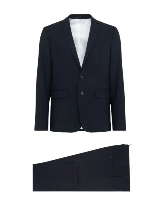 Costum DSQUARED2, Paris Suit, Blue Navy - S74FT0458S40320524