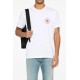 TRICOU DSQUARED2, Logo Print, Red Leaf, White - S74GD1396D20020100 TRICOU DSQUARED2, Logo Print, Red Leaf, White - S74GD1396D20020100