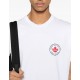 TRICOU DSQUARED2, Logo Print, Red Leaf, White - S74GD1396D20020100 TRICOU DSQUARED2, Logo Print, Red Leaf, White - S74GD1396D20020100