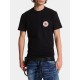 Tricou DSQUARED2, Logo Patch, Cool Fit, Black - S74GD1396D20020900 Tricou DSQUARED2, Logo Patch, Cool Fit, Black - S74GD1396D20020900