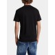 Tricou DSQUARED2, Logo Patch, Cool Fit, Black - S74GD1396D20020900 Tricou DSQUARED2, Logo Patch, Cool Fit, Black - S74GD1396D20020900