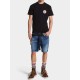 Tricou DSQUARED2, Logo Patch, Cool Fit, Black - S74GD1396D20020900 Tricou DSQUARED2, Logo Patch, Cool Fit, Black - S74GD1396D20020900