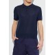 Tricou DSQUARED2, Wool Jersey Stitch, Navy Blue - S74HA1628D13205477