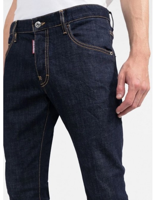 Jeans DSQUARED2, Dark Rinse Wash Skater Jeans, S74LB1198S30664470 - S74LB1198S30664470 Jeans DSQUARED2, Dark Rinse Wash Skater Jeans, S74LB1198S30664470 - S74LB1198S30664470
