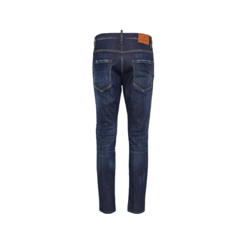 Jeans  DSQUARED2, Skater Bleumarin, S74LB1316S30342470
