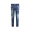 BLUGI DSQUARED2, Dark Easy Wash Skater Jeans
