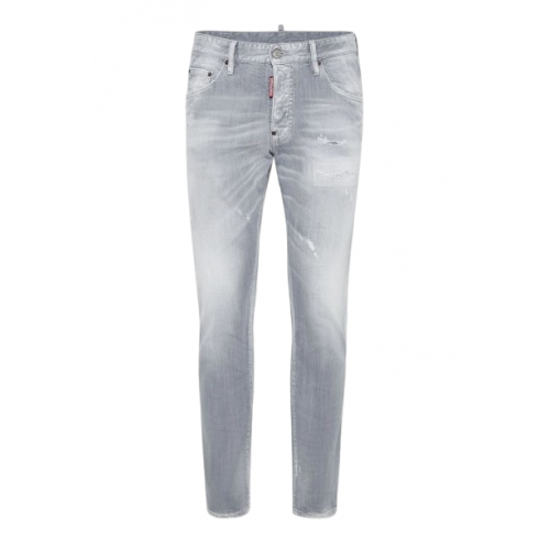 JEANS DSQUARED2, Brushed Cotton Stretch Denim Skater Jeans JEANS DSQUARED2, Brushed Cotton Stretch Denim Skater Jeans