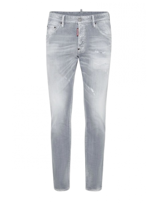 JEANS DSQUARED2, Brushed Cotton Stretch Denim Skater Jeans - S74LB1656S30260852 JEANS DSQUARED2, Brushed Cotton Stretch Denim Skater Jeans - S74LB1656S30260852