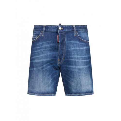 Pantaloni scurti DSQUARED2, Marine denim shorts  Pantaloni scurti DSQUARED2, Marine denim shorts