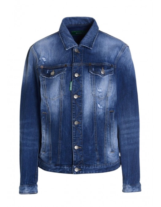 JACHETA DSQUARED2, One Life, One Planet, Denim - S78AN0041S30817470
