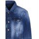 JACHETA DSQUARED2, One Life, One Planet, Denim - S78AN0041S30817470