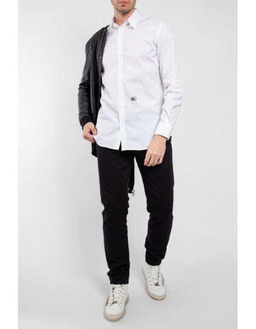 Camasa DSQUARED2, Ibrahimovic long-sleeve, Alb - S78DM0033S36275100