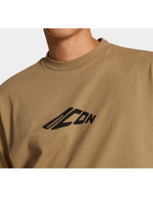 Tricou DSQUARED2, Icon New Generation Loose Fit T-Shirt - S79GC0096D20033114 Tricou DSQUARED2, Icon New Generation Loose Fit T-Shirt - S79GC0096D20033114