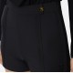 PANTALONI SCURTI ELISABETTA FRANCHI, Logo auriu, Slim Fit, Negru - SH00761E2110