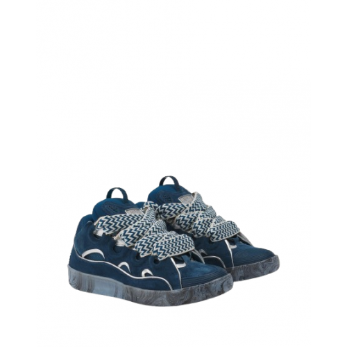 Sneakers Lanvin, Curb Suede with marbled sole Sneakers Lanvin, Curb Suede with marbled sole