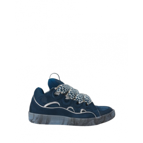 Sneakers Lanvin, Curb Suede with marbled sole Sneakers Lanvin, Curb Suede with marbled sole