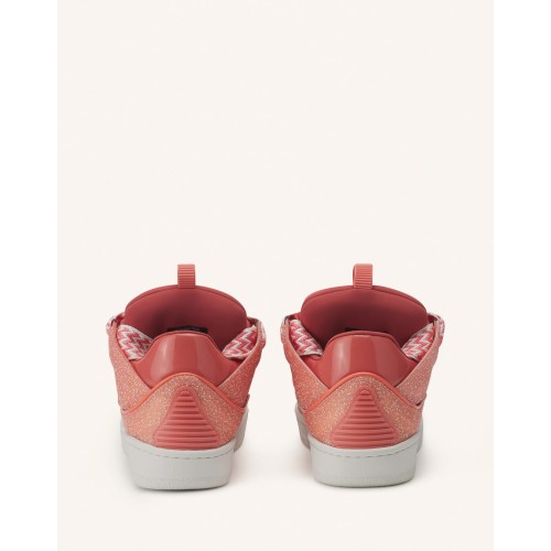 Sneakers Lanvin, Curb Suede in speckled leather Sneakers Lanvin, Curb Suede in speckled leather