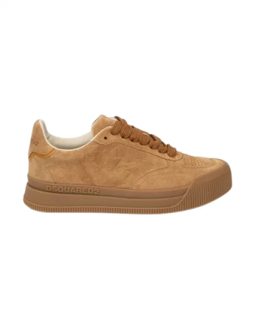 Sneakers DSQUARED2, Canadian Leaf, Low-Top, Brown - SNM03652380761350923