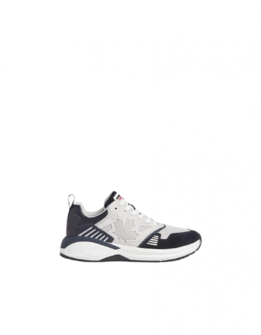 Sneakers DSQUARED2, Dash Print, Grey, Red Leaf Insert - SNM037608107972M2005