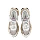 SNEAKERS DSQUARED2, Sprinter Sneakers, Laminated, Metallic Grey - SNM0401347081852137