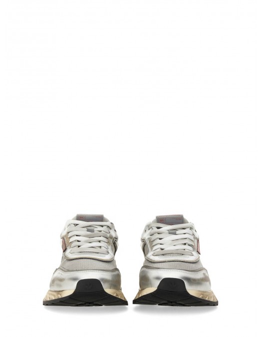 SNEAKERS DSQUARED2, Sprinter Sneakers, Laminated, Metallic Grey - SNM0401347081852137