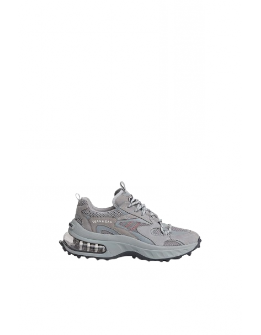 Sneakers DSQUARED2, Bubble Deisgn, Low Top, Grey - SNM0412097043592122