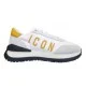 Sneakers DSQUARED2, Icon, Bianco-Giallo - SNM041711708205M319