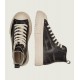 Sneakers DSQUARED2, Leather sneakers BERLIN, Dark