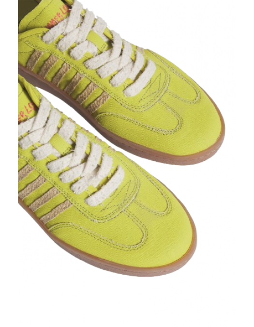 SNEAKERS DSQUARED2 , Summer Lovers Raffia Boxer Sneakers,Yellow - SNW0298003083558088 SNEAKERS DSQUARED2 , Summer Lovers Raffia Boxer Sneakers,Yellow - SNW0298003083558088