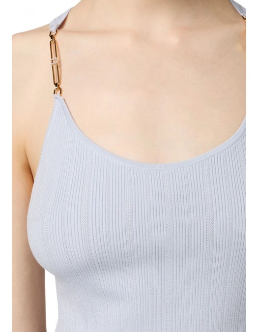 TOP ELISABETTA FRANCHI, Knit top with a slim fit - TK52B56E2EA7 TOP ELISABETTA FRANCHI, Knit top with a slim fit - TK52B56E2EA7