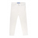 Jeans JACOB COHEN, White denim scott jeans with suede label - UQE1530S3848751D Jeans JACOB COHEN, White denim scott jeans with suede label - UQE1530S3848751D