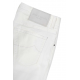 Jeans JACOB COHEN, White denim scott jeans with suede label - UQE1530S3848751D Jeans JACOB COHEN, White denim scott jeans with suede label - UQE1530S3848751D