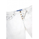 JEANS JACOB COHEN, White denim scott jeans blue stitch - UQM153GS3848750D JEANS JACOB COHEN, White denim scott jeans blue stitch - UQM153GS3848750D