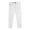 JEANS JACOB COHEN, White denim scott jeans blue stitch
