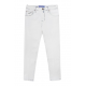JEANS JACOB COHEN, White denim scott jeans blue stitch - UQM153GS3848750D JEANS JACOB COHEN, White denim scott jeans blue stitch - UQM153GS3848750D