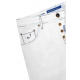 JEANS JACOB COHEN, White denim scott jeans blue stitch - UQM153GS3848750D JEANS JACOB COHEN, White denim scott jeans blue stitch - UQM153GS3848750D