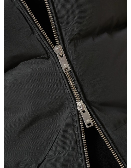 Geaca Moose Knuckles, Black Glenvale Knit Hybrid Jacket - M35MK662292