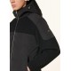 Geaca Moose Knuckles, Black Glenvale Knit Hybrid Jacket - M35MK662292