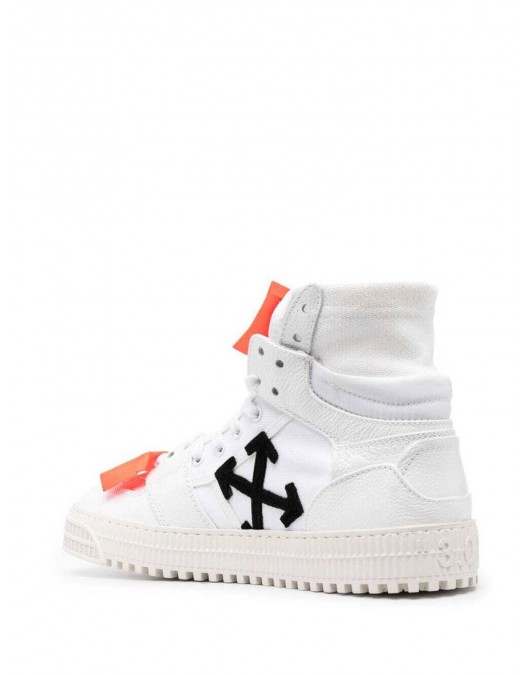 Sneakers OFF WHITE, Off Court 3.0 High Top White, Tag Verde - OMIA065C99LEA0040120
